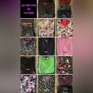 Assorted Womens Scrub Bundle